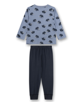 Sanetta - Schlafanzug Mammut blau